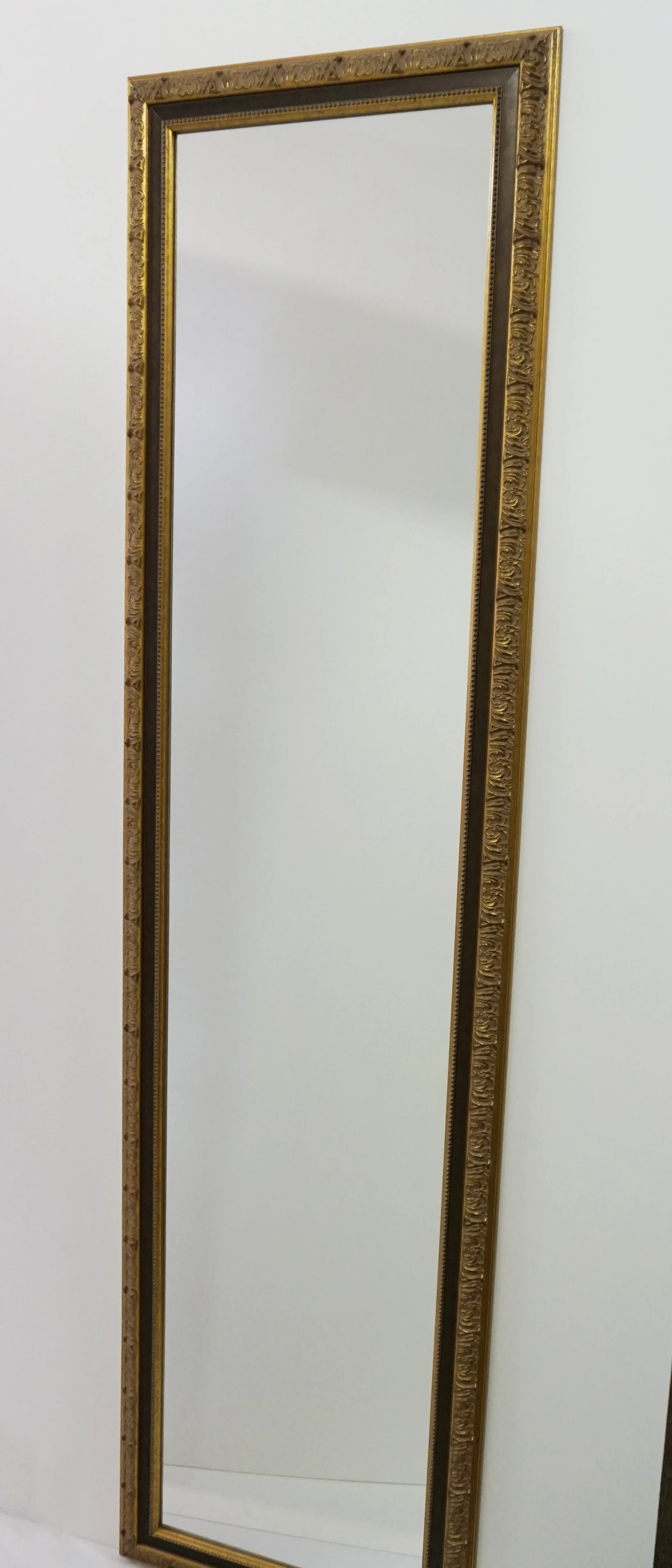 Gold framed mirror handmade at Surry Hills Glass